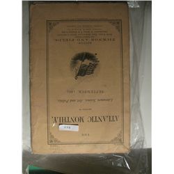 1865 The Atlantic Monthly Magazine Edition