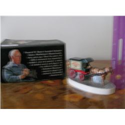 Sebastian Figurine; "News Wagon".