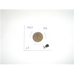 1920 Lincoln Cent Penny *VERY GOOD GRADE*!!