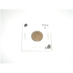 1942-S Lincoln Cent Penny *PLEASE LOOK AT PICTURE TO DETERMINE GRADE - NICE COIN*!!