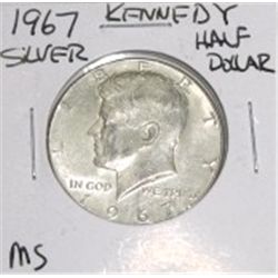 1967 Kennedy Silver Half Dollar *RARE MS HIGH GRADE - NICE COIN*!!