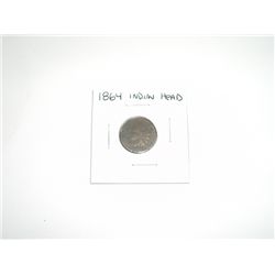 1864 Indian Head Penny *RARE KEY DATE - PLEASE LOOK AT PICTURE TO DETERMINE GRADE - NICE COIN*!!