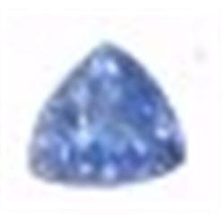 .65 ct Natural Tanzanite Trillion Cut & Faceted!! Tanzanite is only found in Tanzania East Africa an