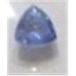 .50 ct Natural Tanzanite Trillion Cut & Faceted!! Tanzanite is only found in Tanzania East Africa an