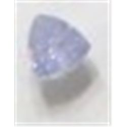 .55 ct Natural Tanzanite Trillion Cut & Faceted!! Tanzanite is only found in Tanzania East Africa an