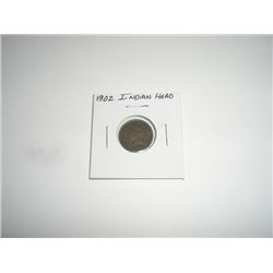 1902 Indian Head Penny *PLEASE LOOK AT PICTURE TO DETERMINE GRADE*!!