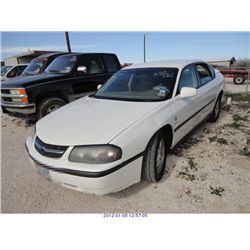 2004 - CHEVROLET IMPALA // SALVAGE TITLE
