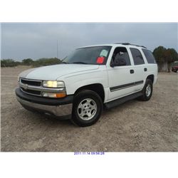 2004 - CHEVROLET TAHOE