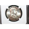 Image 1 : 1958 Ben Franklin Half Dollar, NGC Graded MS65