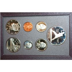 1992-S US Mint Prestige Proof Set W/Commerative Olympic Half Dollar and Commerative Olympic $1