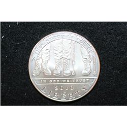 2010-W US Disabled Veterans Commerative $1