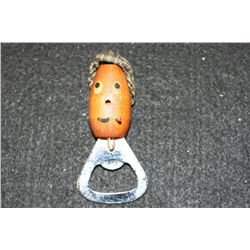 Wooden Caricature Bottle Opener
