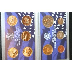 2001-S US Mint Proof Set W/US State Quarter Proof Set