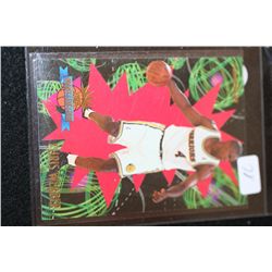 1994 NBA Fleer Chris Webber-Warriors Rookie Sensation Basketball Card