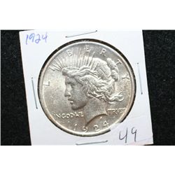 1924 Peace $1