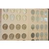 Image 1 : 1964-2002D World Coin Library Kennedy Half Dollar Folder; Incomplete, Lot of 58 (1964-1996D)