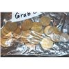 Image 1 : Grab Bag of US Coin, Foreign Coin, Tokens, Etc., Various Dates & Conditions, Lot of 30