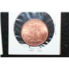 Image 2 : Golden State Mint "Walking Liberty" Copper Round; .999 Fine Copper 1/4 Oz.