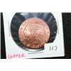 Image 1 : Golden State Mint "1929 Indian Chief" Copper Round; .999 Fine Copper 1/4 Oz.