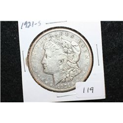 1921-S Silver Morgan $1