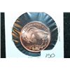 Image 1 : Golden State Mint "Buffalo Nickel" Copper Round; .999 Fine Copper 1/4 Oz.