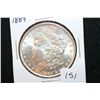Image 1 : 1889 Silver Morgan $1