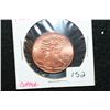 Image 1 : Golden State Mint "Walking Liberty" Copper Round; .999 Fine Copper 1/4 Oz.