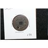 Image 1 : China Foreign Coin W/Square Hole