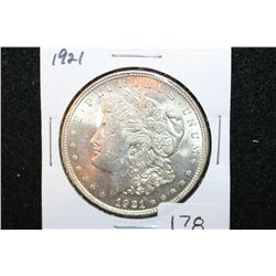 1921 Silver Morgan $1