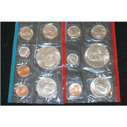 1974 US Mint Coin Set, P&D Mints, UNC