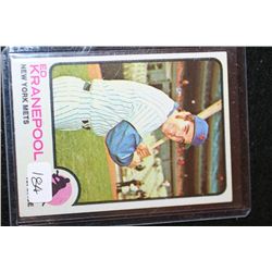 1973 MLB Ed Kranepool-New York Mets Baseball Card