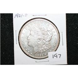1921-D Silver Morgan $1
