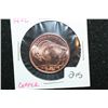Image 1 : Golden State Mint "Buffalo Nickel" Copper Round; .999 Fine Copper 1/4 Oz.