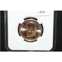 2008-D First Day Issue John Quincy Adams; NGC Graded Brilliant Uncirculated