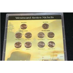 2004 Westward Series Nickels, P&D Mints & 2005 Westward Series Nickels, P&D Mints