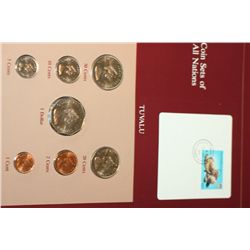 Tuvalu; Coin Sets of All Nations W/Postal Stamp Dated 1984