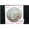 Image 1 : Kelowka Int'l Regatta Show; Canada's Finest Water Show $1 Trade Token, Sterling Plated