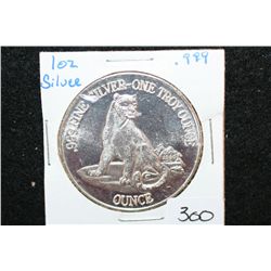 1980 USA Bicentennial Silver Round; .999 Fine Silver 1 Oz.