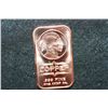 Image 1 : 2012 Copper Ingot, .999 Fine 1 Oz.