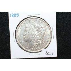 1888 Silver Morgan $1