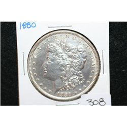 1880 Silver Morgan $1