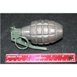 WWII Hand Grenade; Disarmed