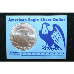 1998 Silver Eagle $1; "American Eagle Silver Dollar"