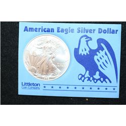 1998 Silver Eagle $1; "American Eagle Silver Dollar"