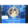 Image 2 : Thomas Jefferson-3rd President US Mint Presidential $1 Proof Coin