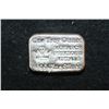 Image 1 : Monarch Precious Metals Silver Ingot; .999 Fine Silver 1 Oz.