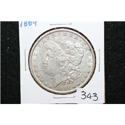 1884 Silver Morgan $1