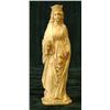 Image 1 : A 19th century Italian carved ivory figure of...
