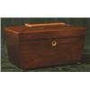 Image 1 : A Regency rosewood sarcophagus form tea caddy...