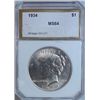 Image 1 : 1934 PEACE DOLLAR PCI  MS-64